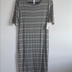 Brand new black and grey dress